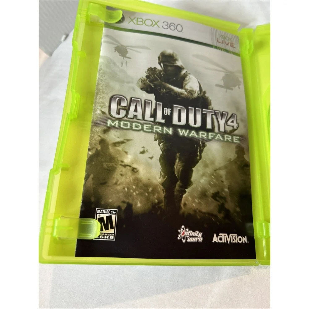 Call of Duty 4 Modern Warfare‎ Xbox 360 - Complete CIB